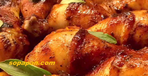 Рецепт куриных голеней в духовке